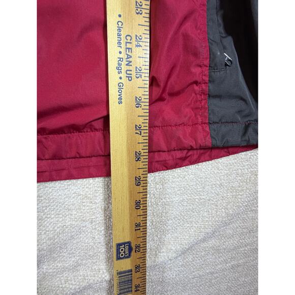 Pearl Izumi Men XL Red Black Long Sleeve Zip Front Lightweight Cycling Jacket - Picture 5 of 11